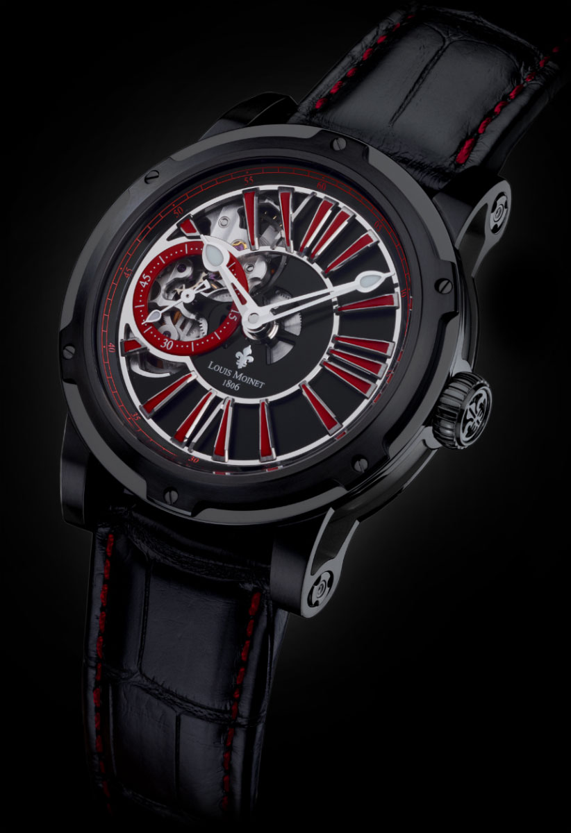 Metropolis Moon - A genuine Moon meteorite in your watch - Louis Moinet