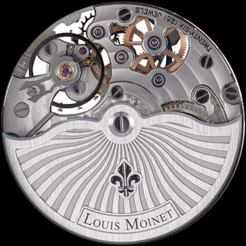 Louis Moinet Mecanograph Qatar 18k Rose Gold Meteorite 44mm LM