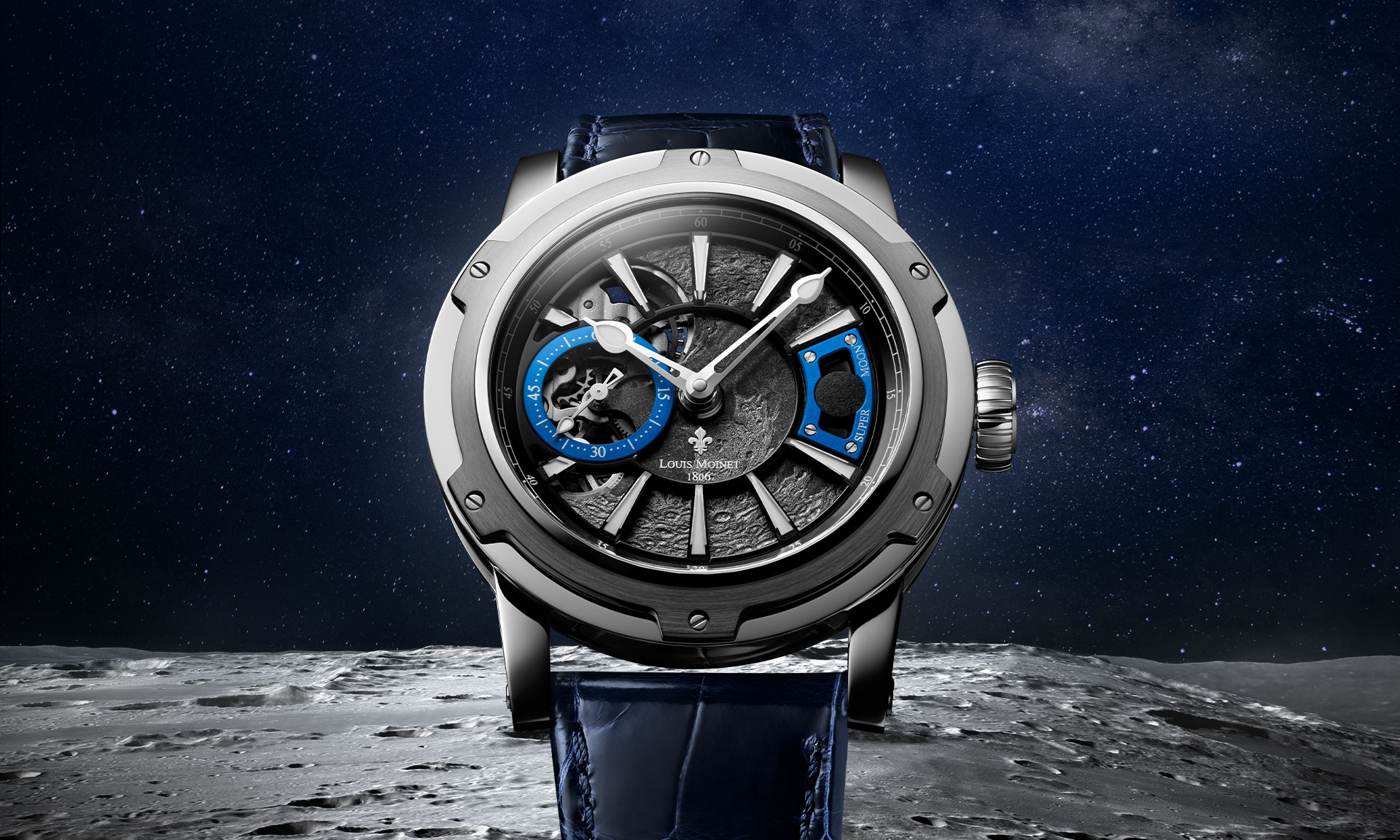 louis moinet moon watch