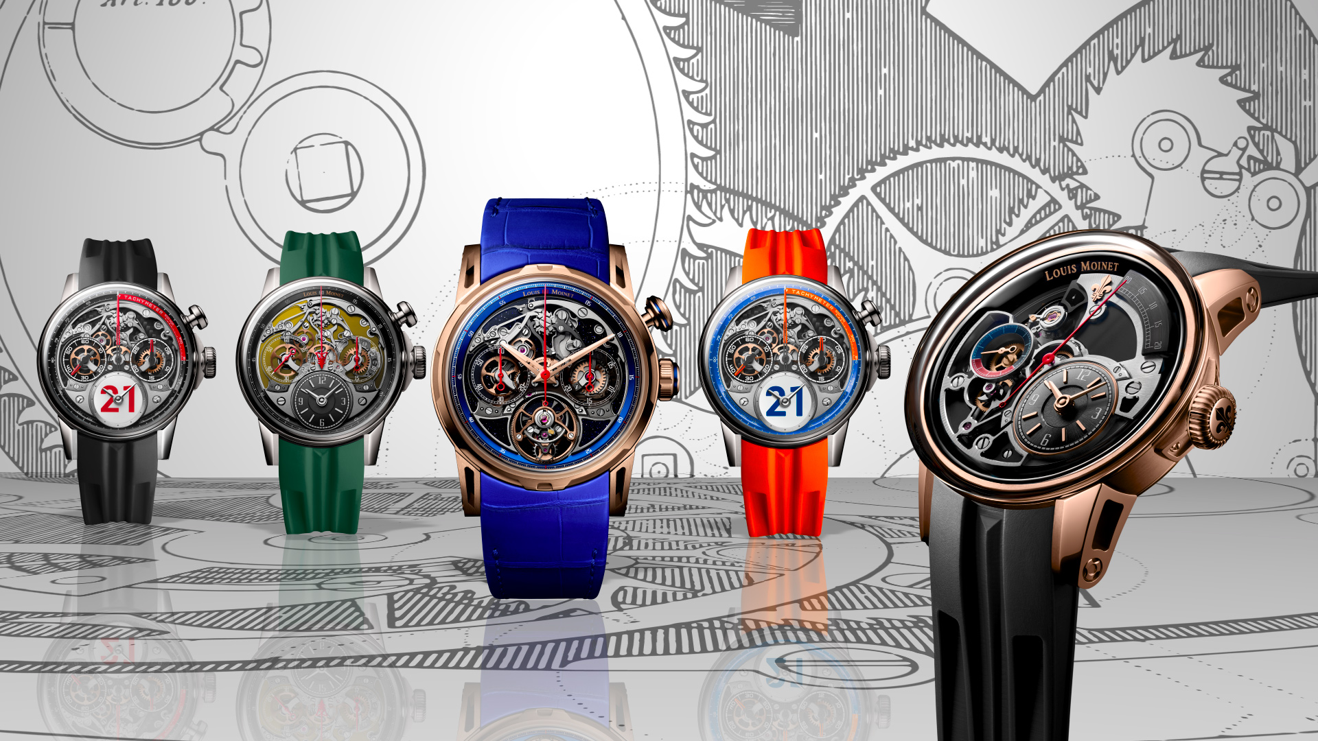 Introducing – The Mesmerising Beauty of the Louis Vuitton Tambour Moon  Flying Tourbillon Kaleidoscope - WATCHLOUNGE